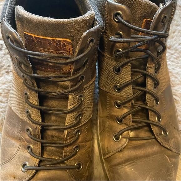 Men’s Brown Low-top Sneaker Boots - Picture 11 of 11